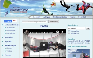 Informations sur le parachutisme et les sports aériens
